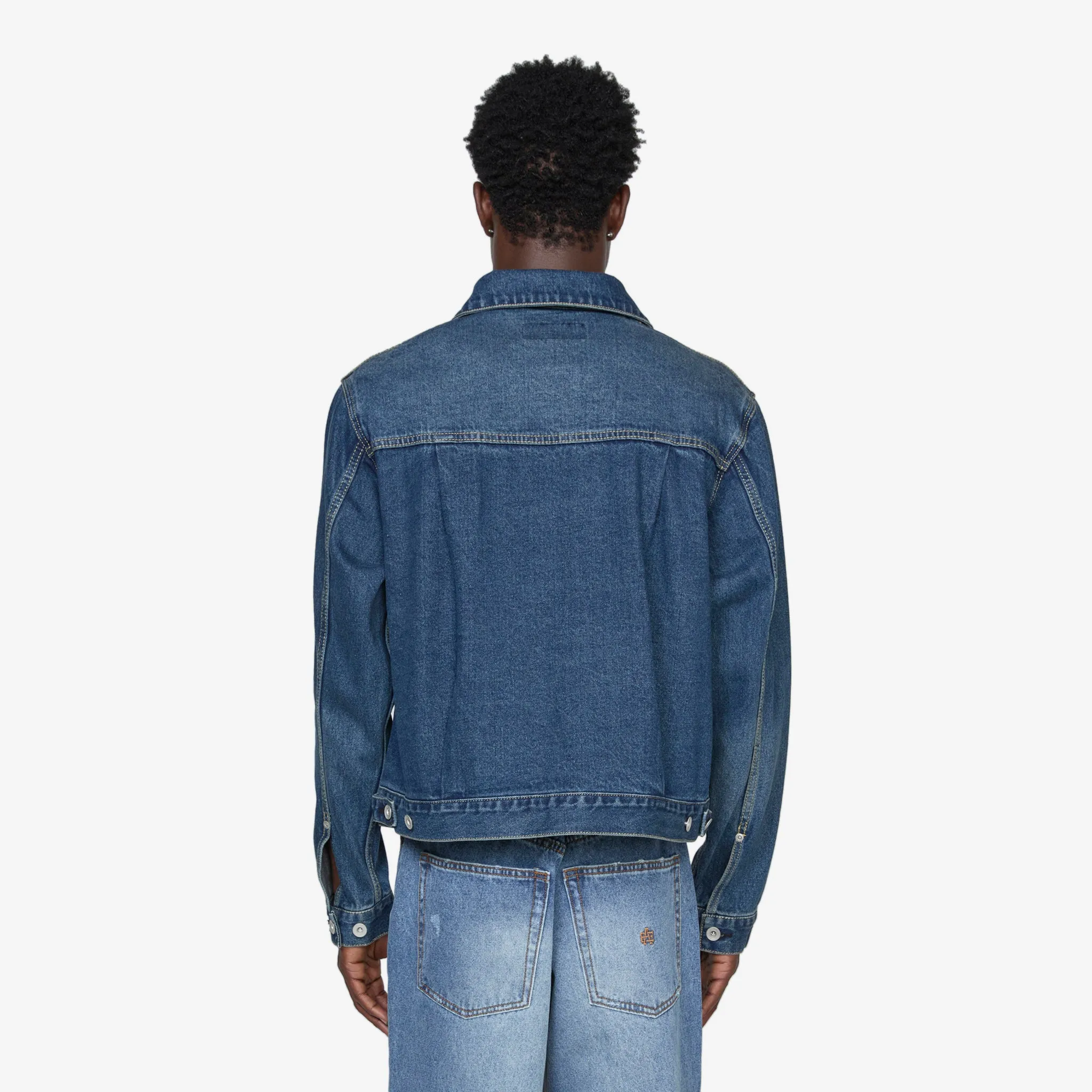 2nd Type Denim Jacket Indigo Washed