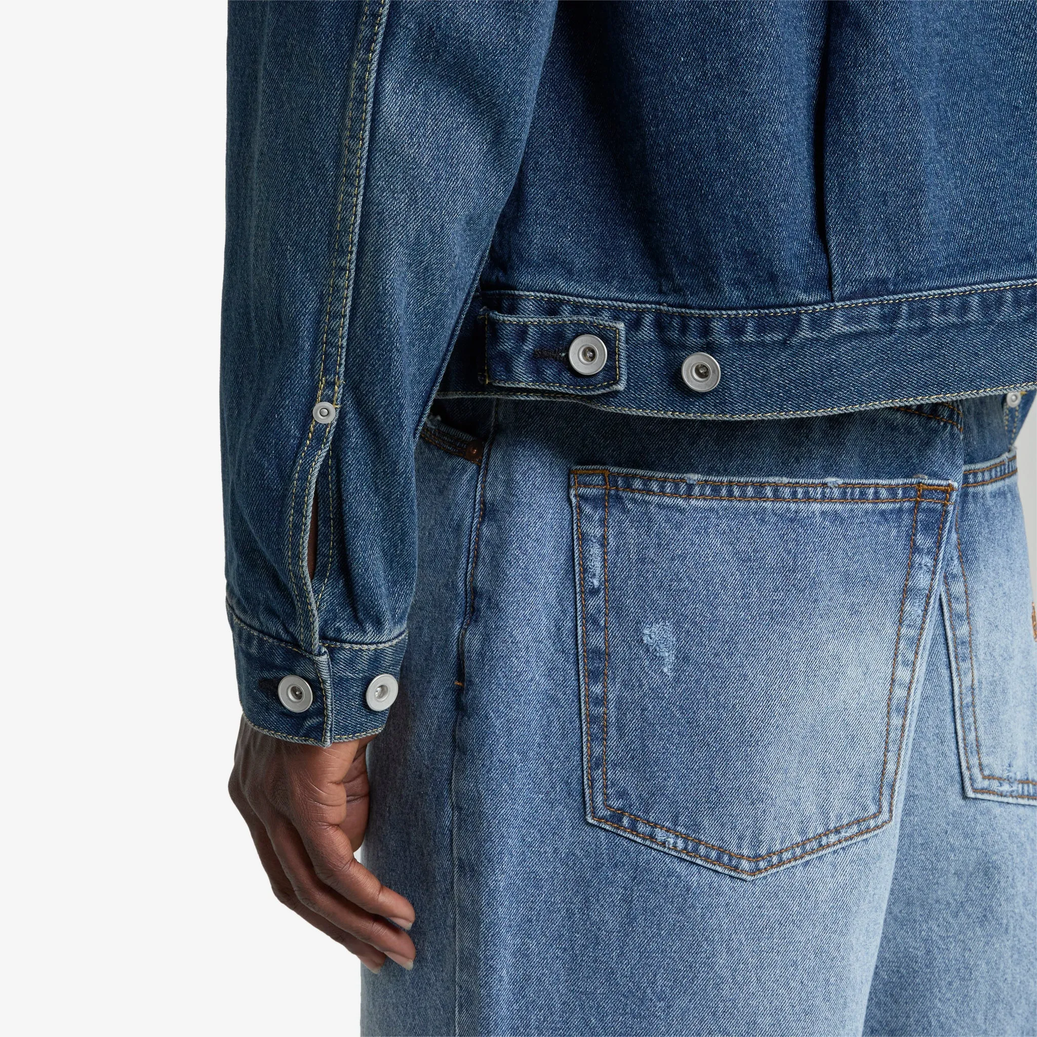 2nd Type Denim Jacket Indigo Washed