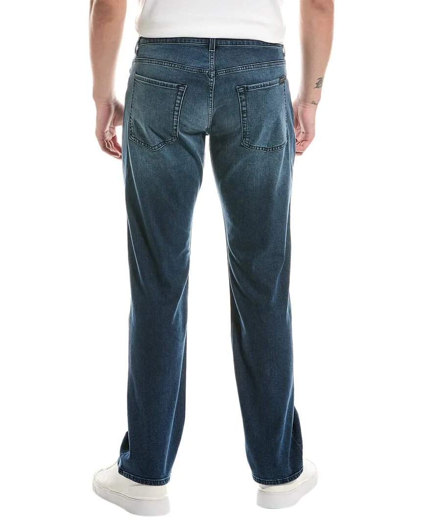 7 For All Mankind Austyn Squiggle Atlantic Slim Leg Jean