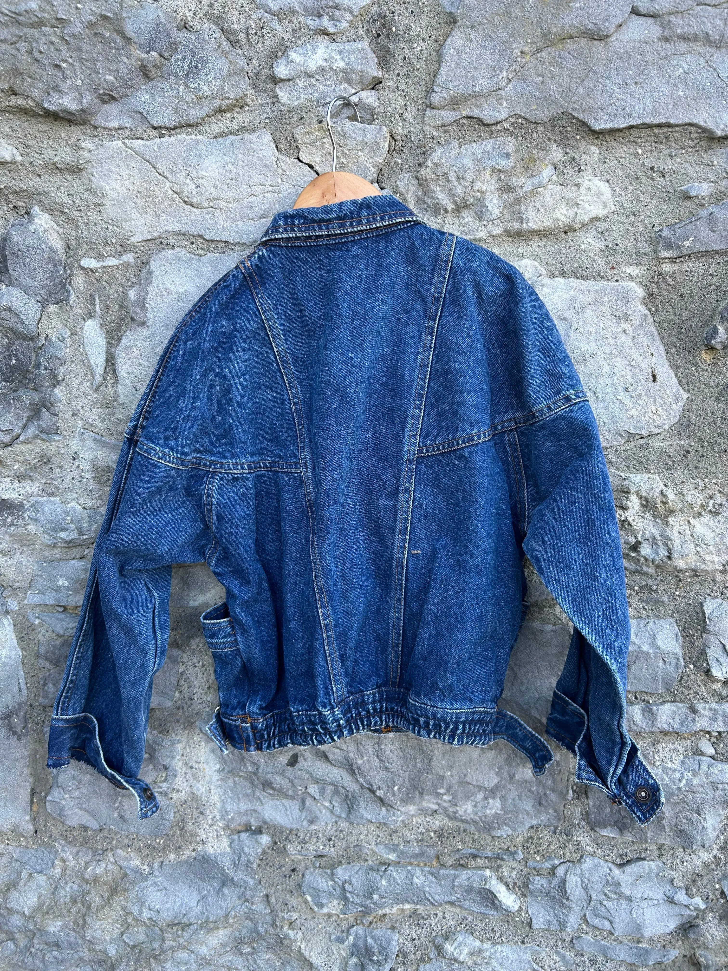80s denim jacket  9-10y (134-140cm)
