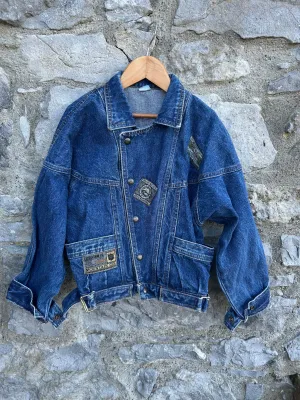 80s denim jacket  9-10y (134-140cm)