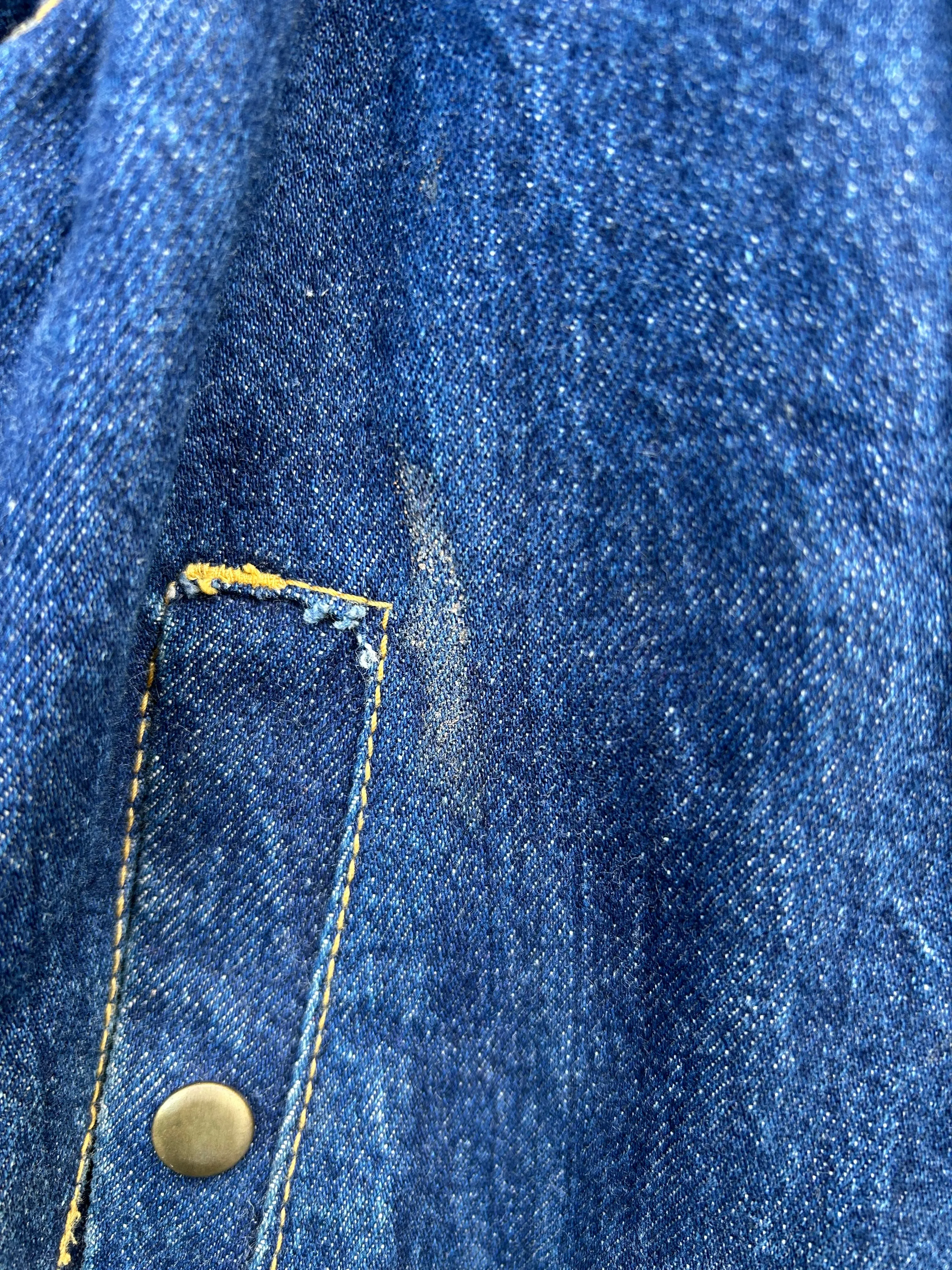 90s denim jacket  7-8y (122-128cm)