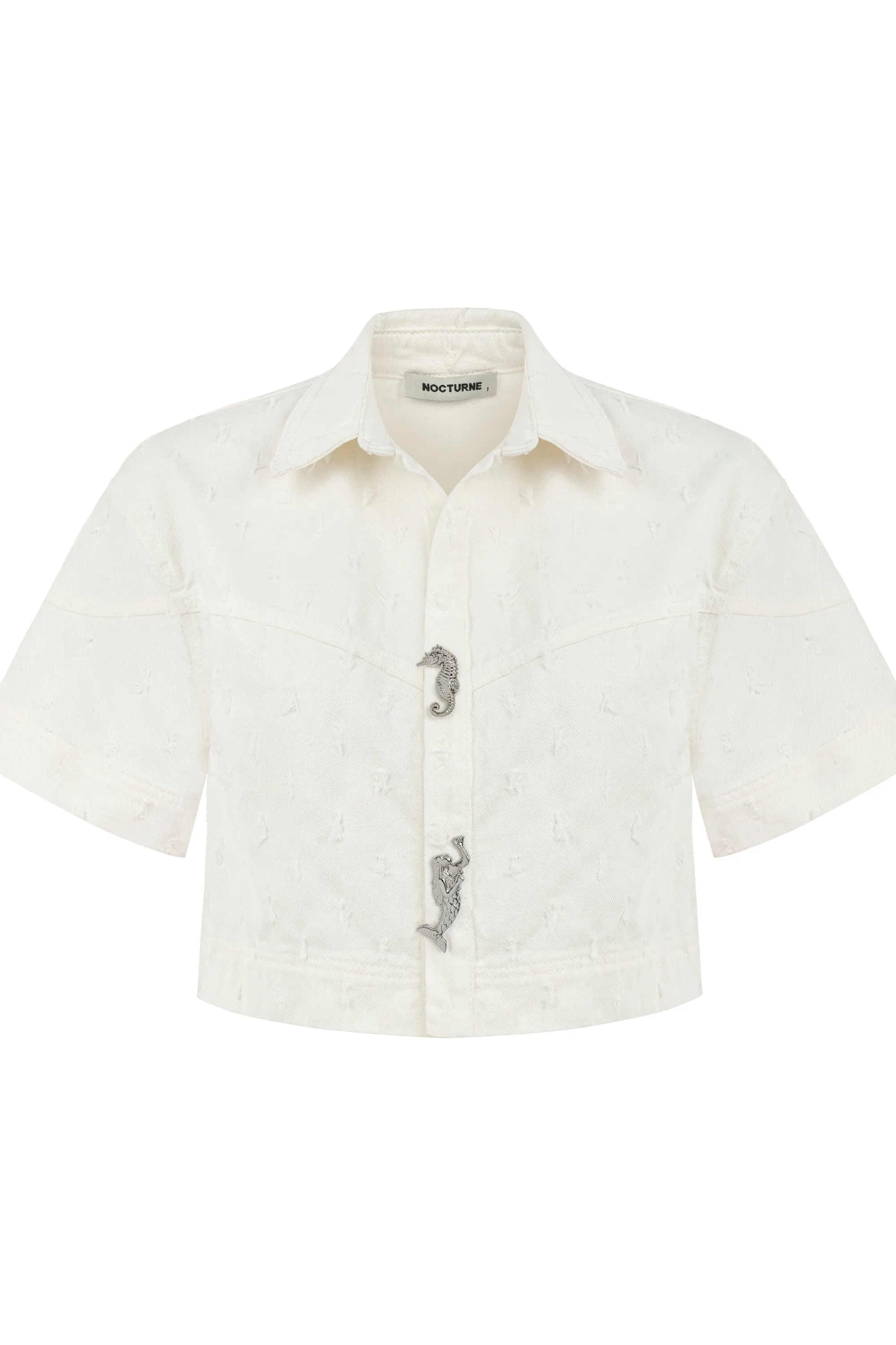 Accessory Designed Denim Jacket