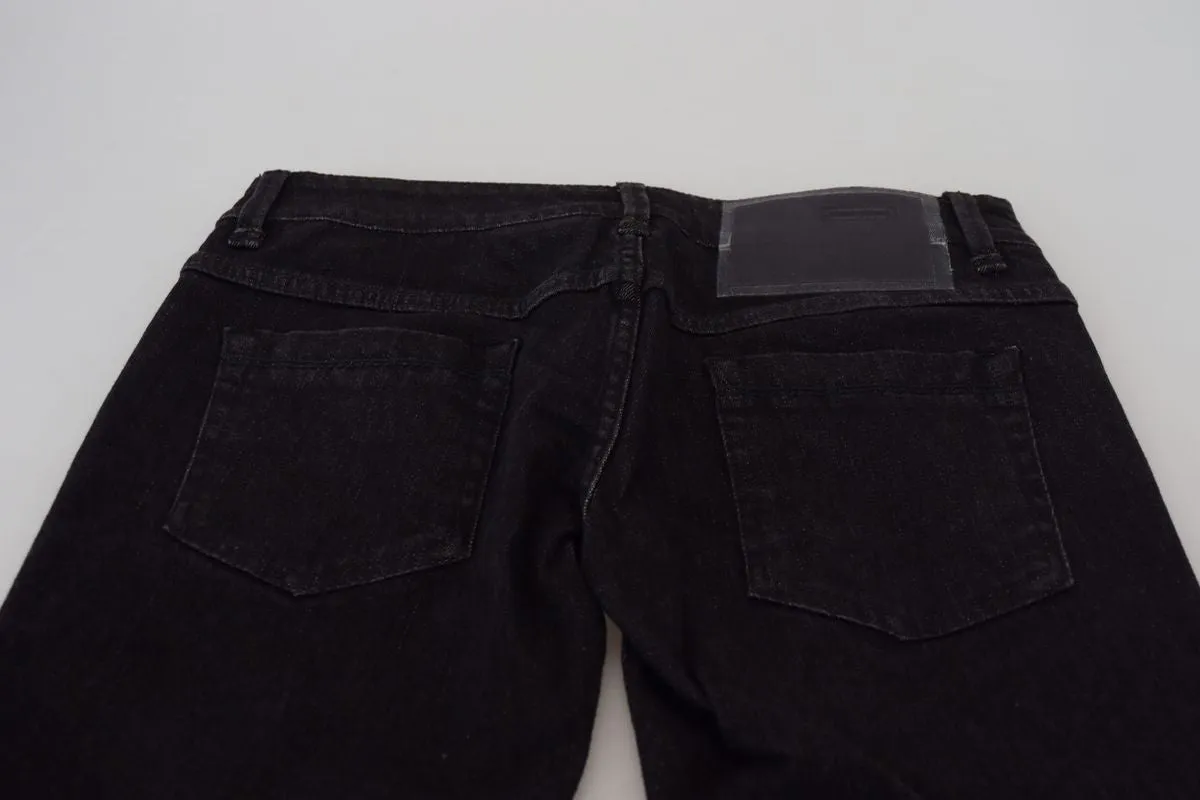 Acht  Low Waist Slim Fit Cotton blue Women's Jeans