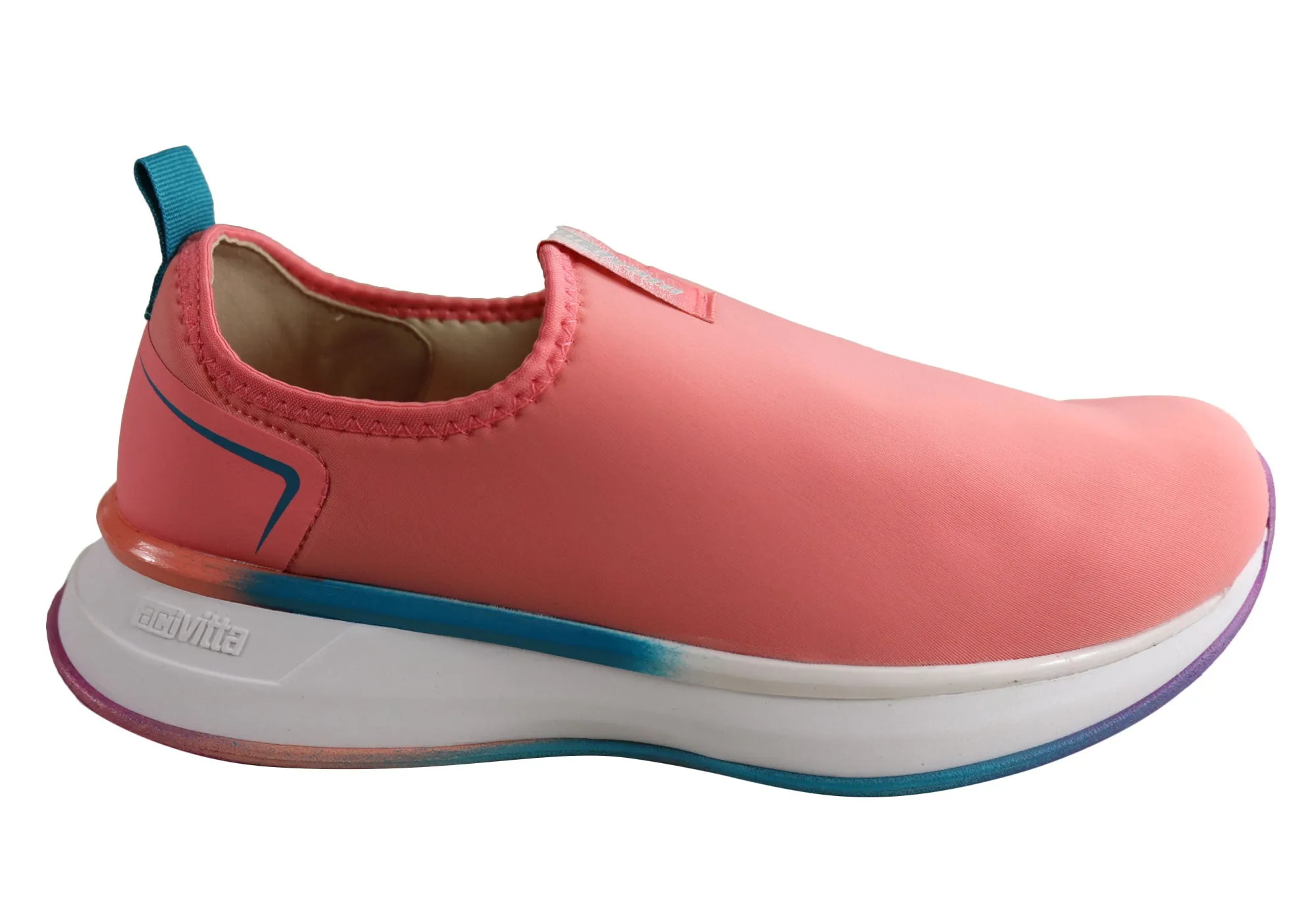 Actvitta Emmence Womens Comfort Cushioned Active Shoes Made In Brazil Actvitta Shoes