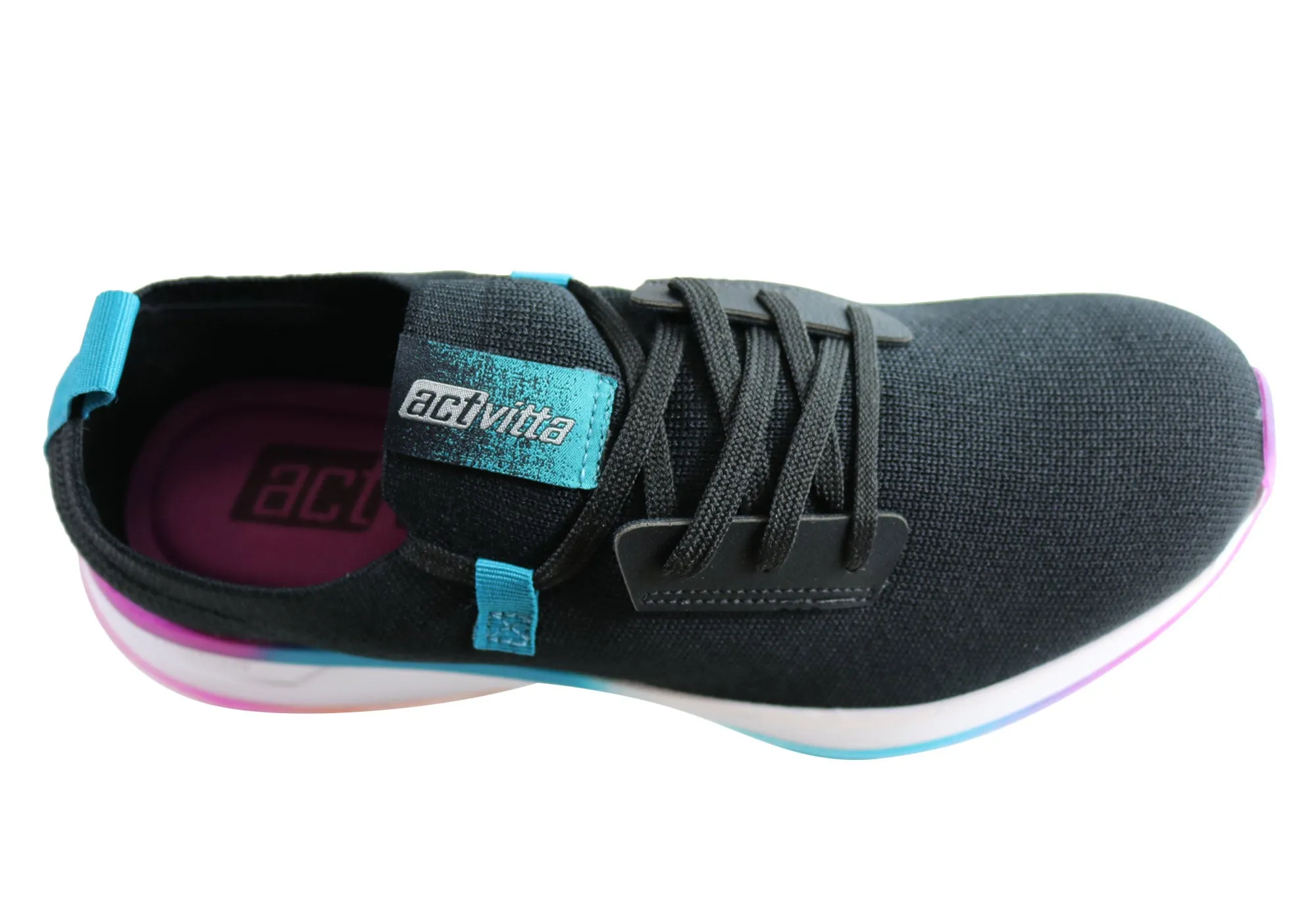 Actvitta Fonta Womens Comfort Cushioned Active Shoes Made In Brazil Actvitta Shoes