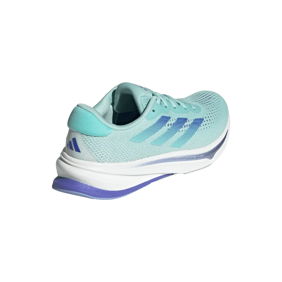Adidas Women's Supernova Rise Running Shoes in Semi Flash Aqua/Cobalt Blue/Blue Spark Met AW24 Shoes_Adidas