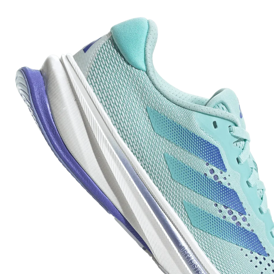 Adidas Women's Supernova Rise Running Shoes in Semi Flash Aqua/Cobalt Blue/Blue Spark Met AW24 Shoes_Adidas