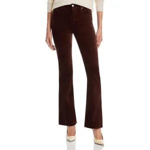 AG Adriano Goldschmied Womens Farrah Velvet High Rise Bootcut Jeans