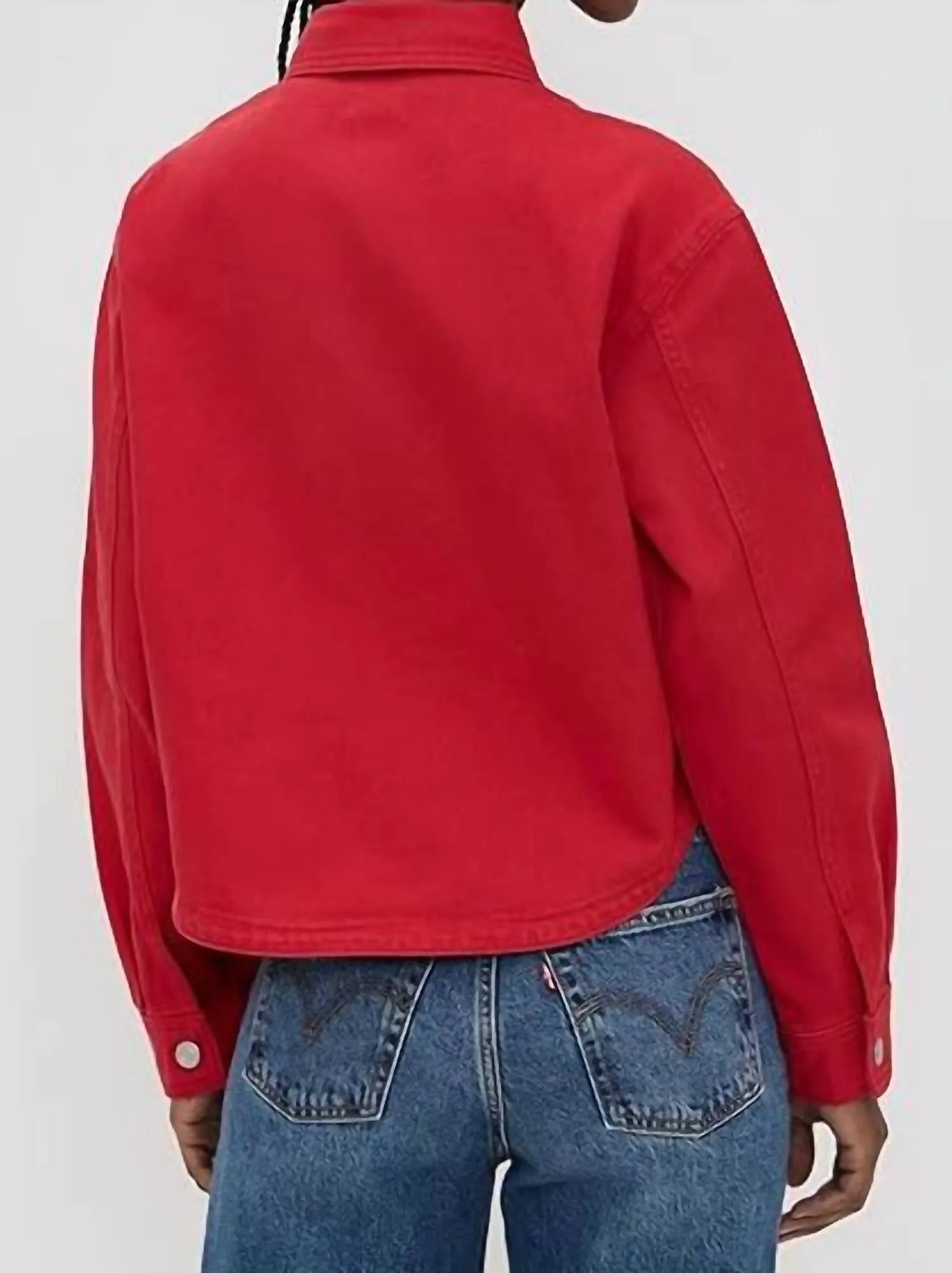 All Day Cropped Washed Jacket