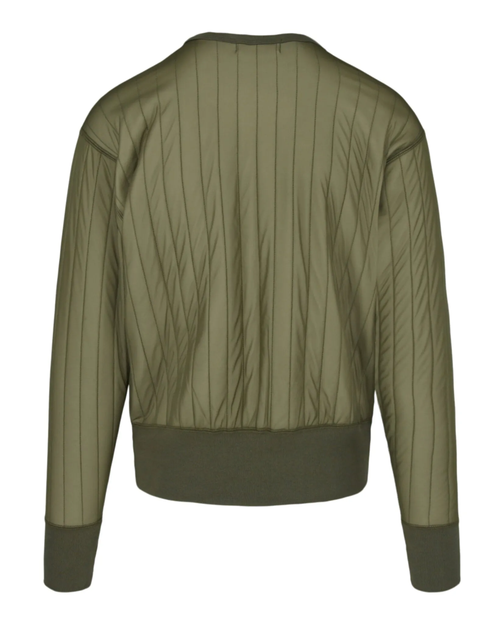 Ambush Quilted Embroidered Logo Sweater