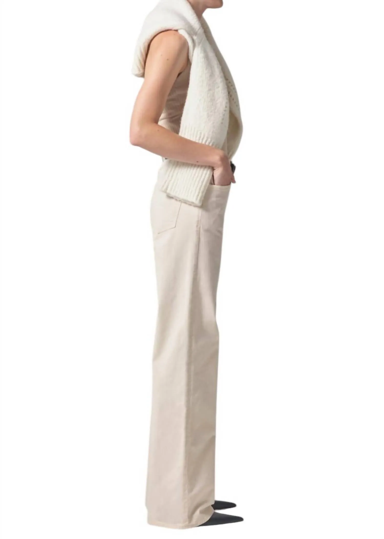 Annina High Rise Wide Leg Jeans