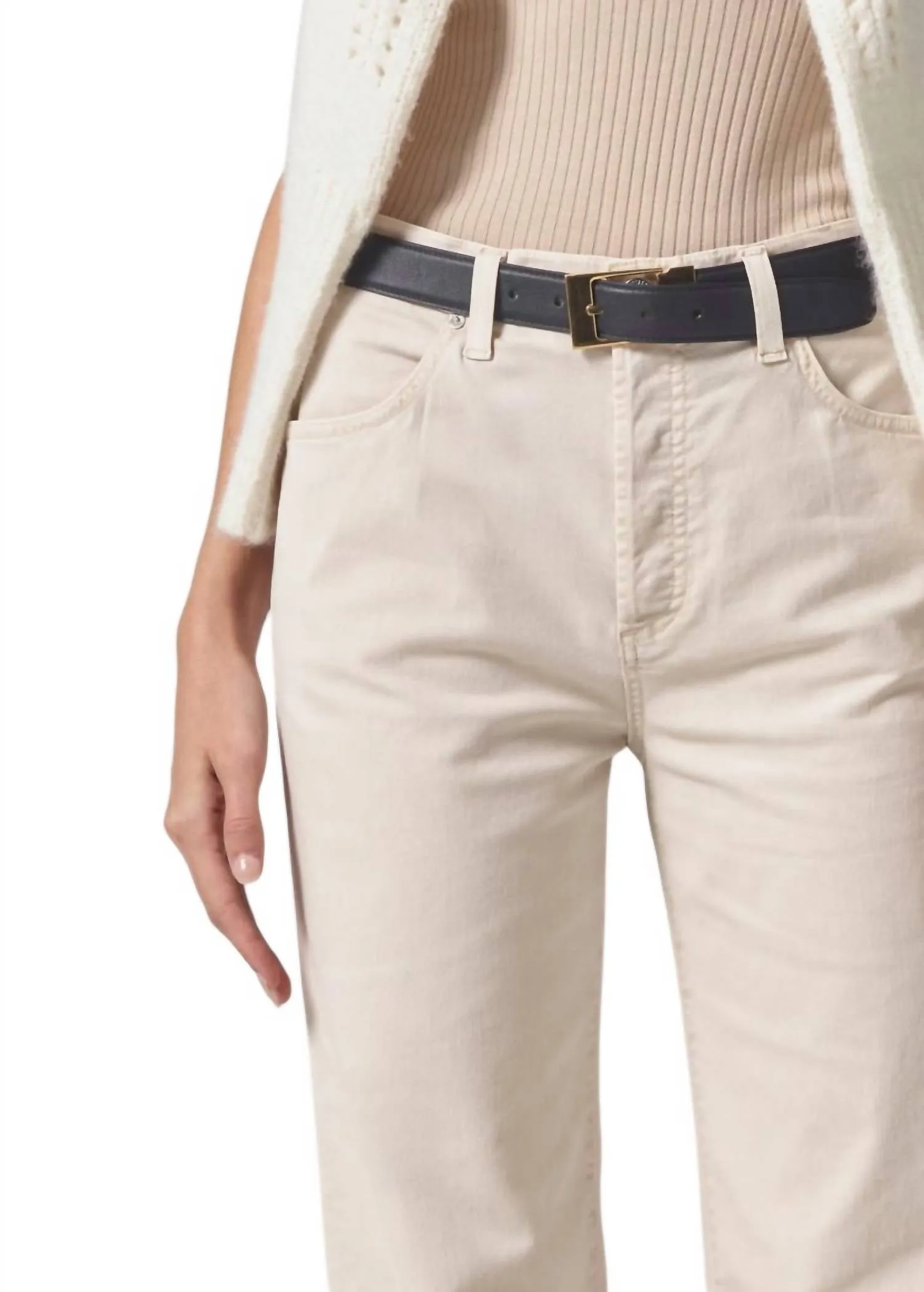 Annina High Rise Wide Leg Jeans