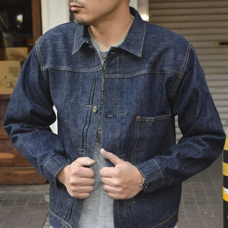Backorder Item　SUGAR CANE "SC19010 / SC19010T" Super “Denim” Collectibles #10 14oz. BLUE DENIM BLOUSE 1945 MODEL