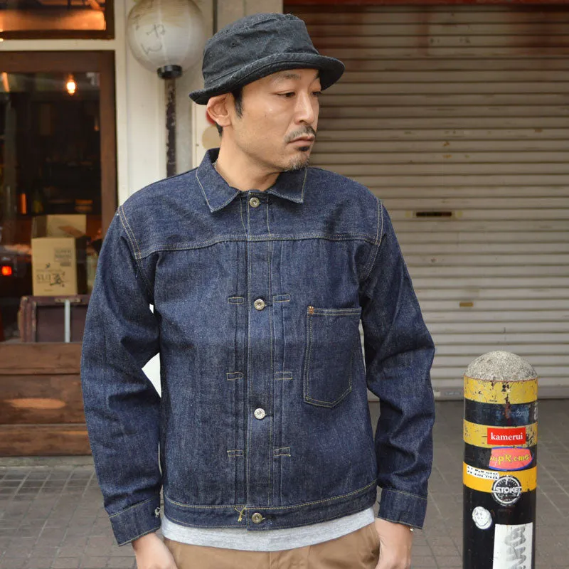 Backorder Item　SUGAR CANE "SC19010 / SC19010T" Super “Denim” Collectibles #10 14oz. BLUE DENIM BLOUSE 1945 MODEL