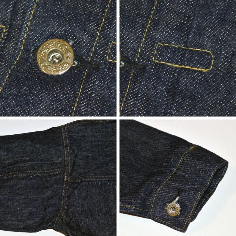 Backorder Item　SUGAR CANE "SC19010 / SC19010T" Super “Denim” Collectibles #10 14oz. BLUE DENIM BLOUSE 1945 MODEL