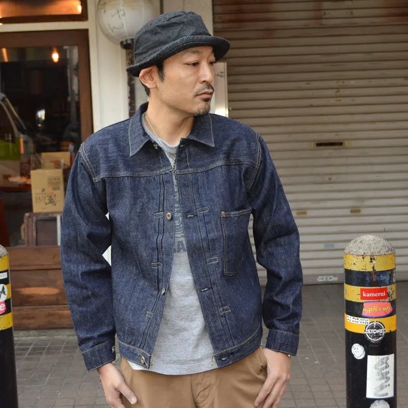 Backorder Item　SUGAR CANE "SC19010 / SC19010T" Super “Denim” Collectibles #10 14oz. BLUE DENIM BLOUSE 1945 MODEL
