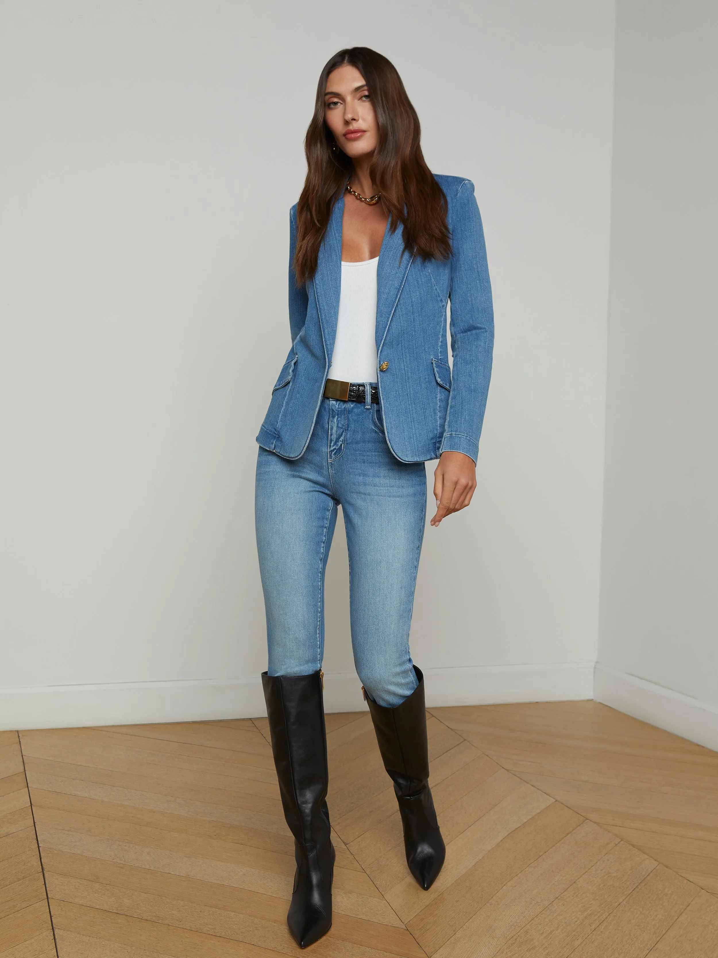 Baldwin Denim Blazer