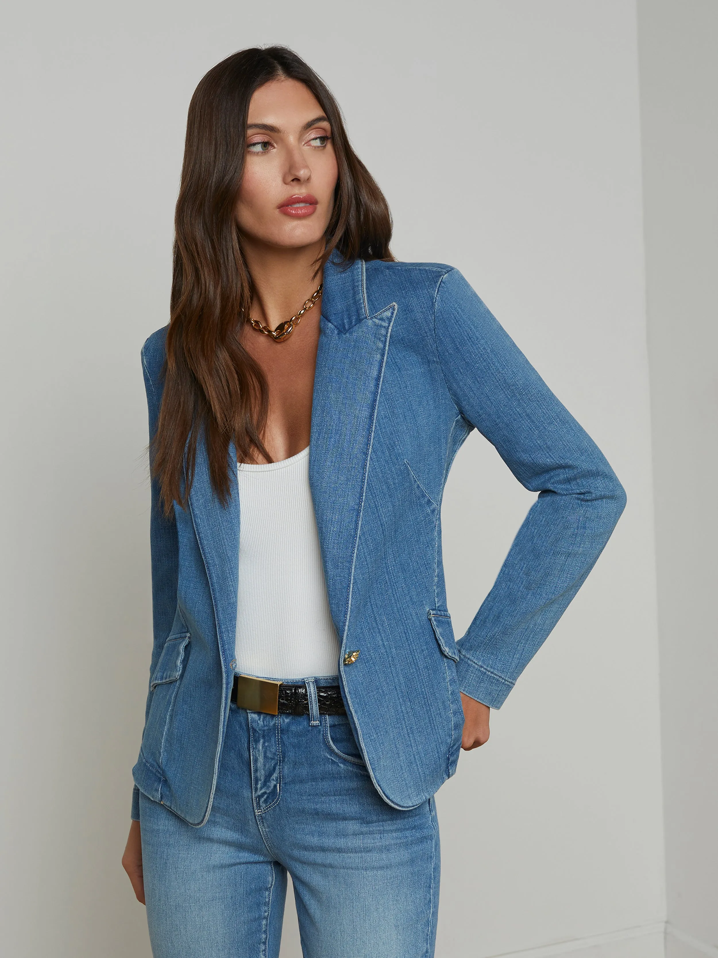 Baldwin Denim Blazer