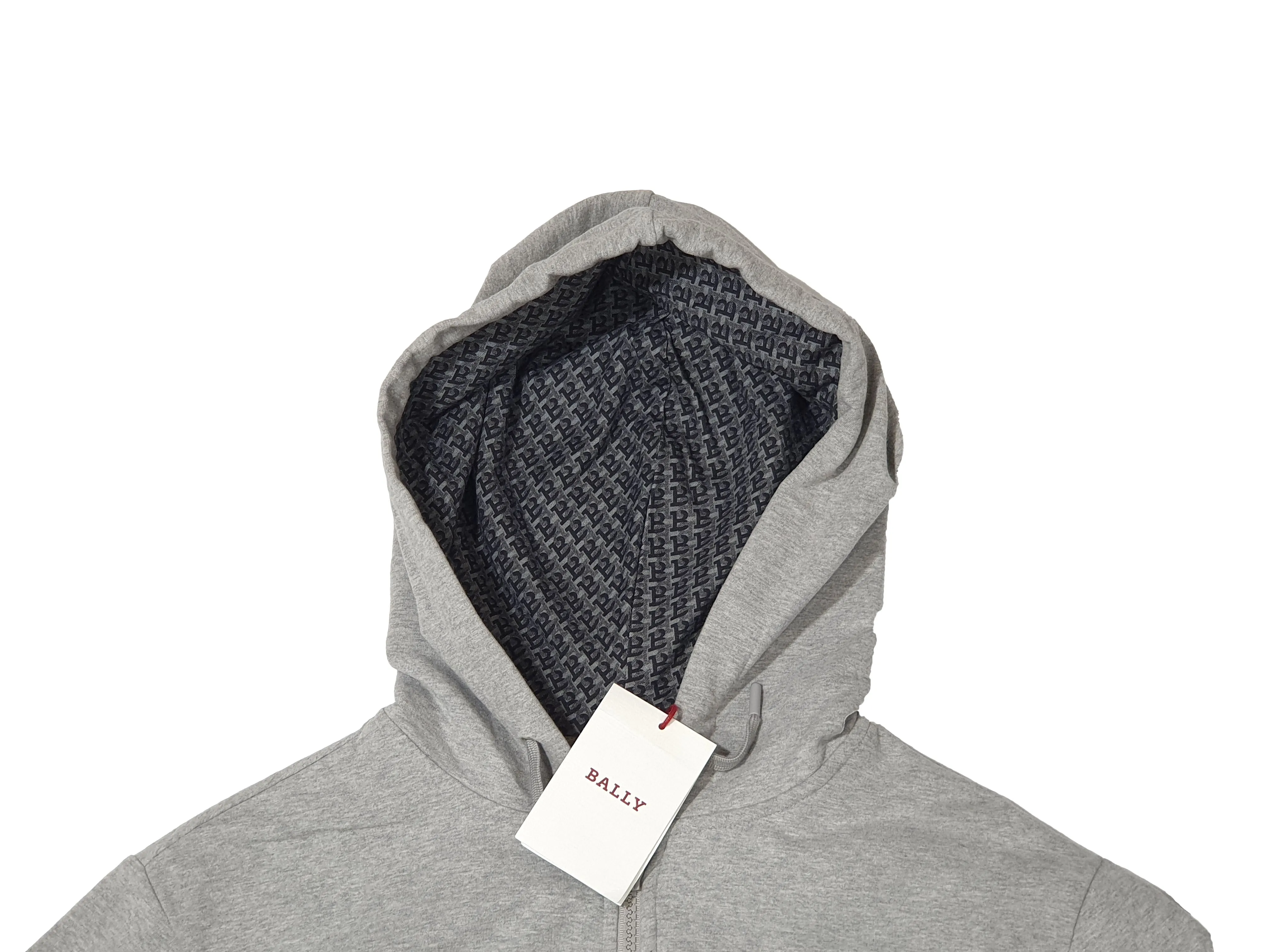 Bally 6240368 Grey Hooded Sweatshirt