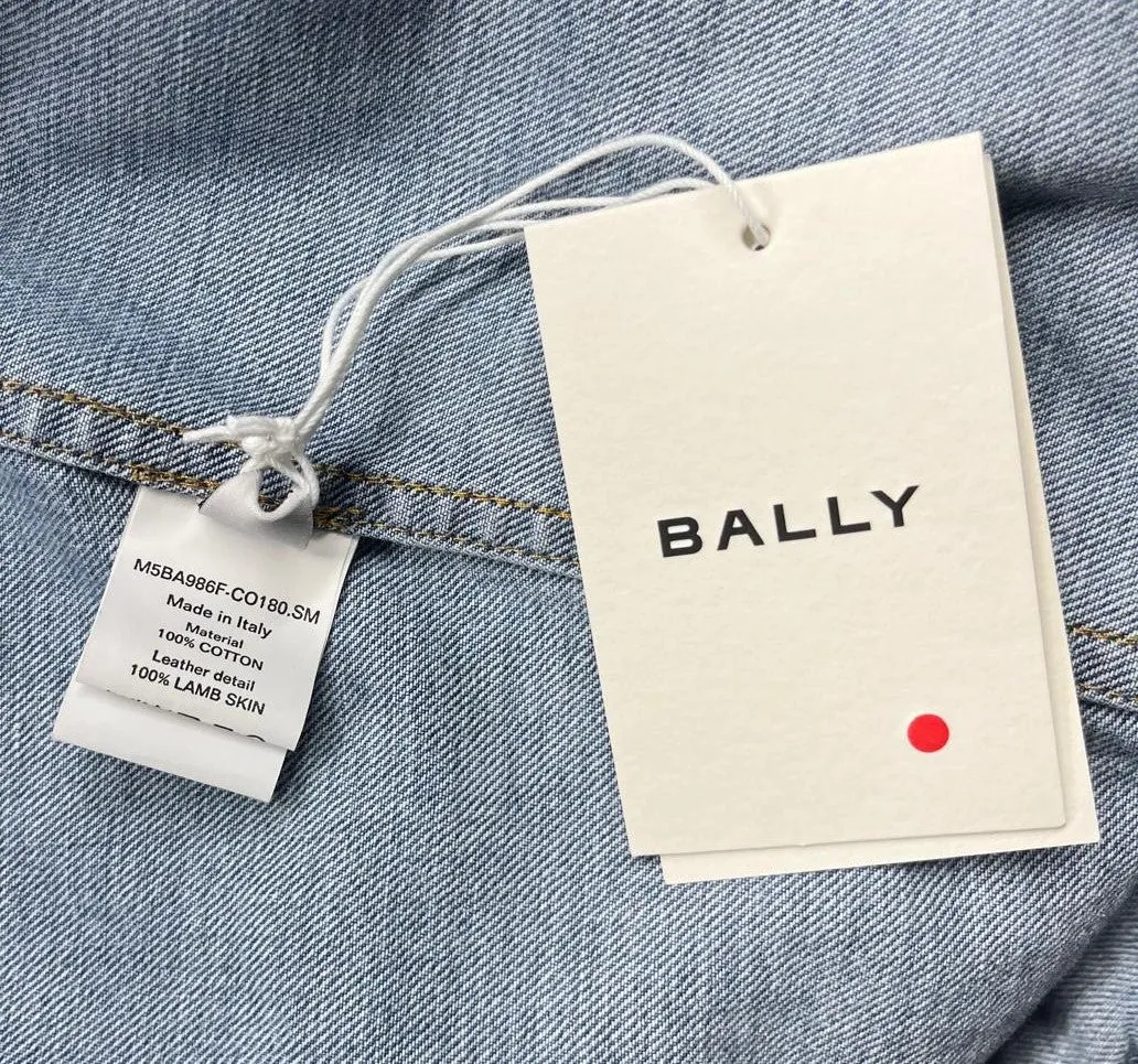 Bally 6302919 Men's Light Blue Denim Jacket