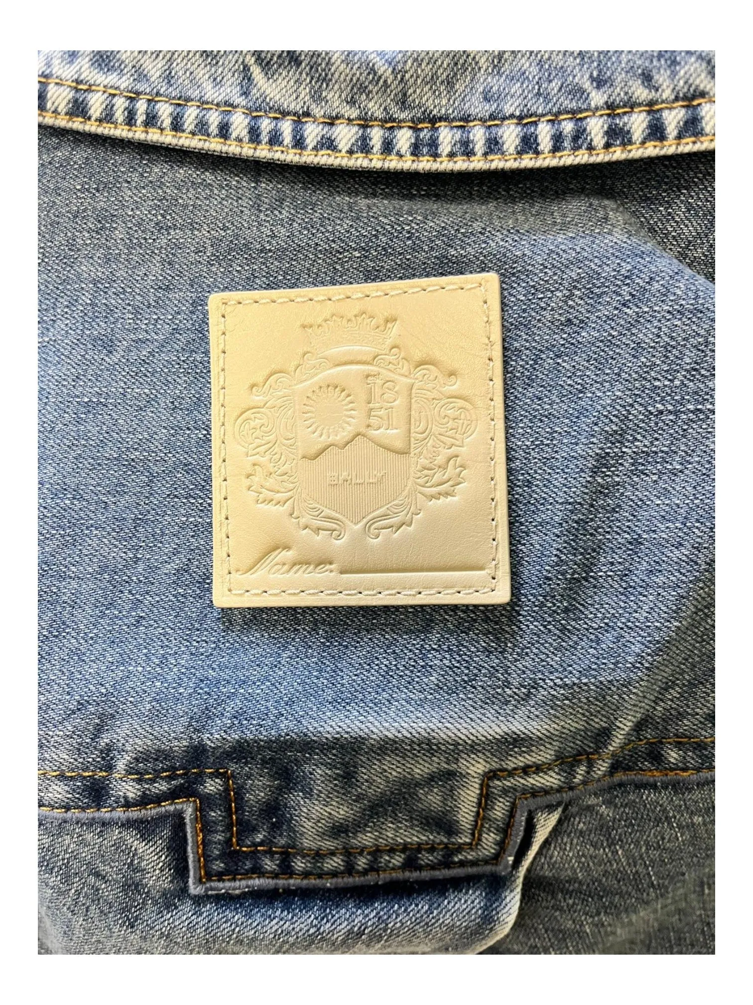 Bally 6302919 Men's Light Blue Denim Jacket