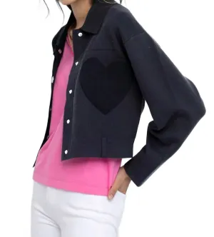 Beat Goes On Jacket In Navy