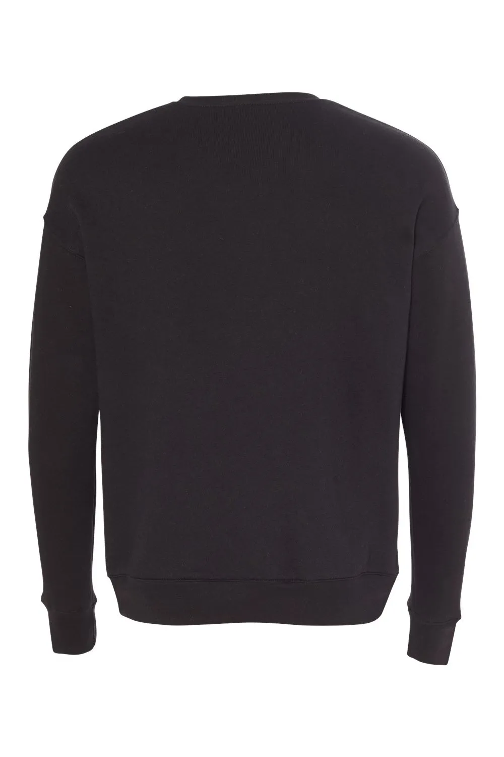 Bella   Canvas Mens Fleece Crewneck Sweatshirt - Black