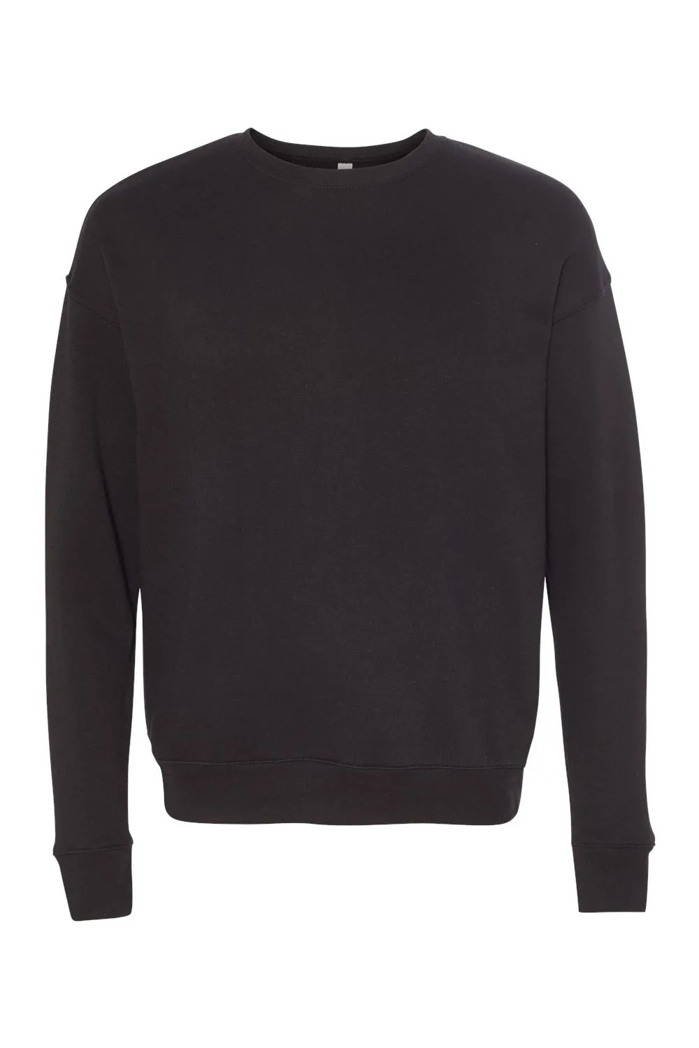 Bella   Canvas Mens Fleece Crewneck Sweatshirt - Black