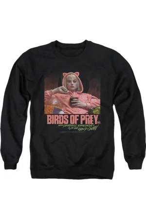 Birds Of Prey Love Stinks Adult Crewneck Sweatshirt