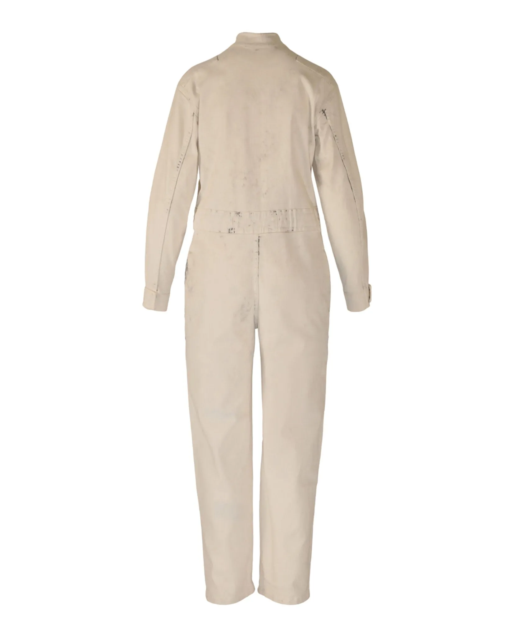 Bleached Denim Jumpsuit