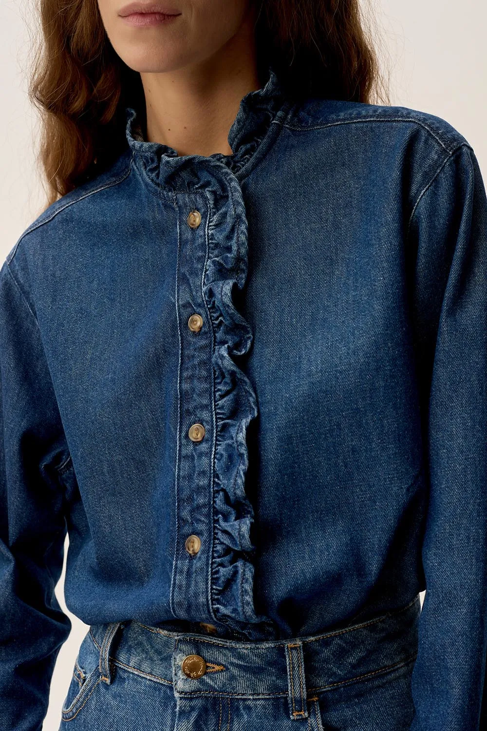 Blouse Lassa Middle-Blue