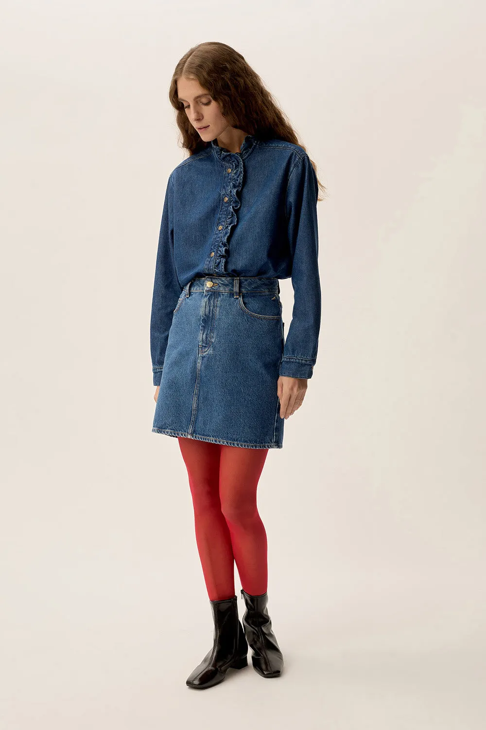 Blouse Lassa Middle-Blue