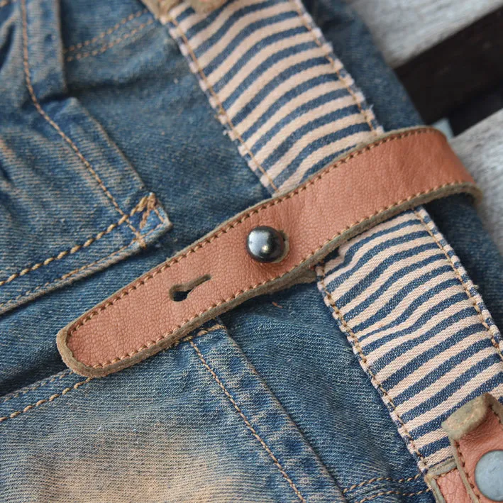 Blue Denim Side Bag Womens Denim Messenger Bag Vintage Denim Crossbody Bag For Men