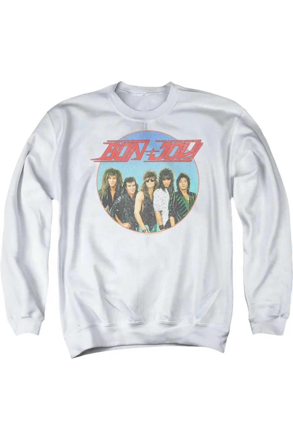 Bon Jovi Bon Sphere Adult Crewneck Sweatshirt