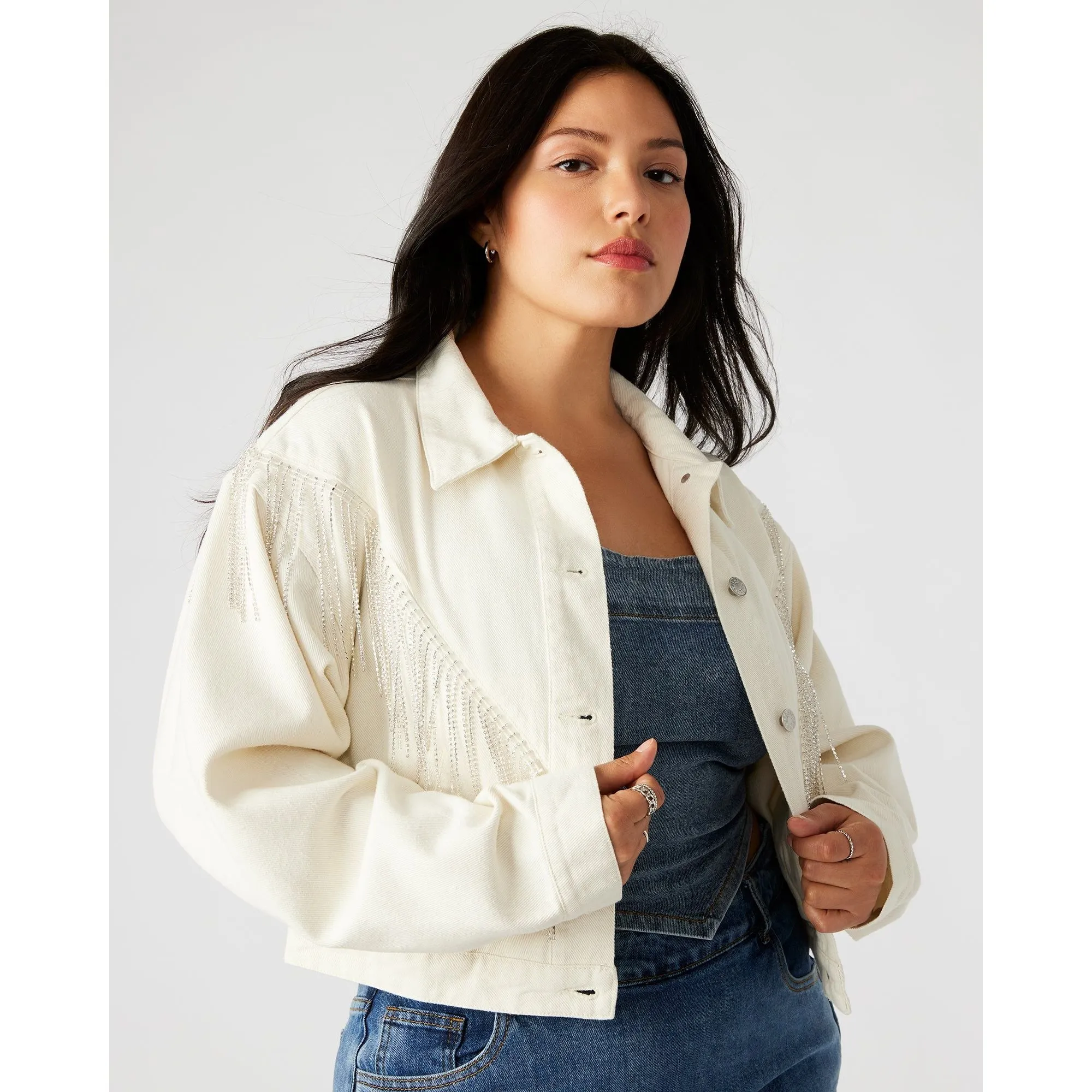 Canyon Denim Jacket Cream