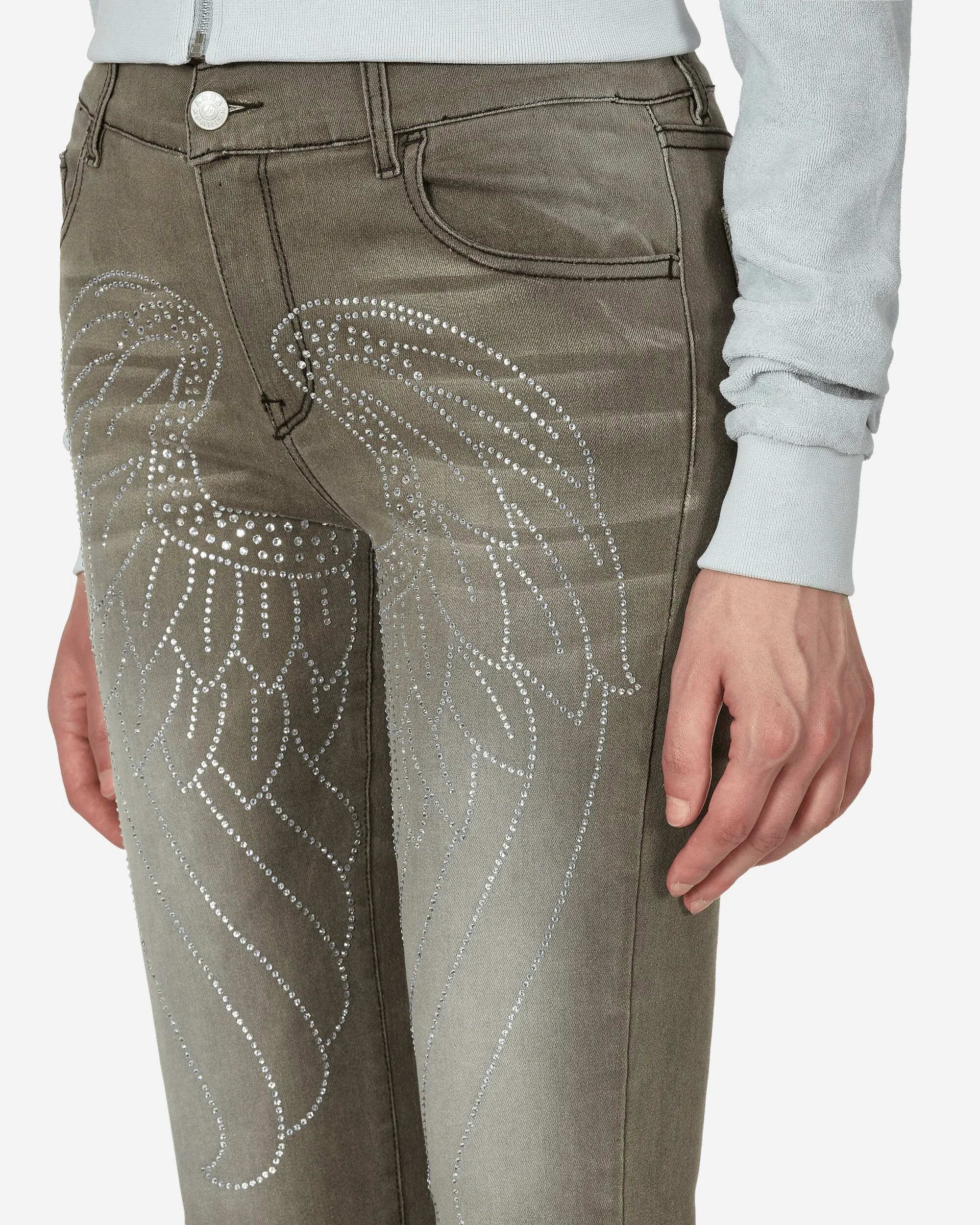 Capri Angel Jeans Black