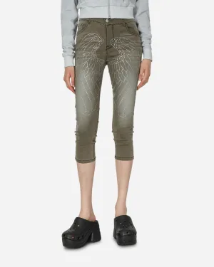 Capri Angel Jeans Black