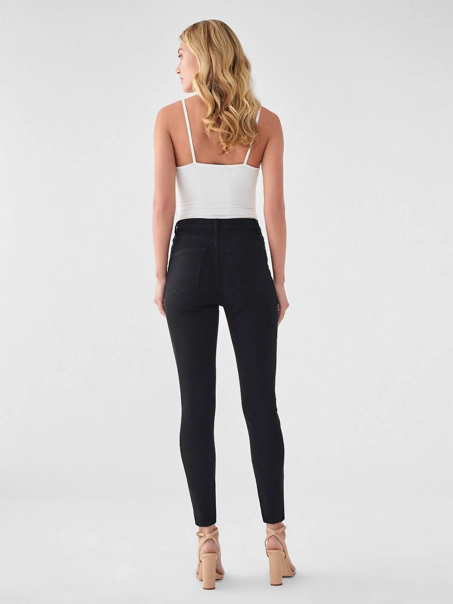 Chrissy Ultra High Rise Ankle Skinny Jeans In Hopper