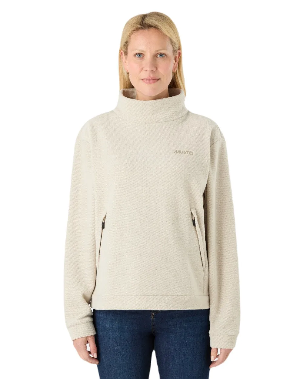 Clothing Musto Musto Womens Classic Fleece Pullover