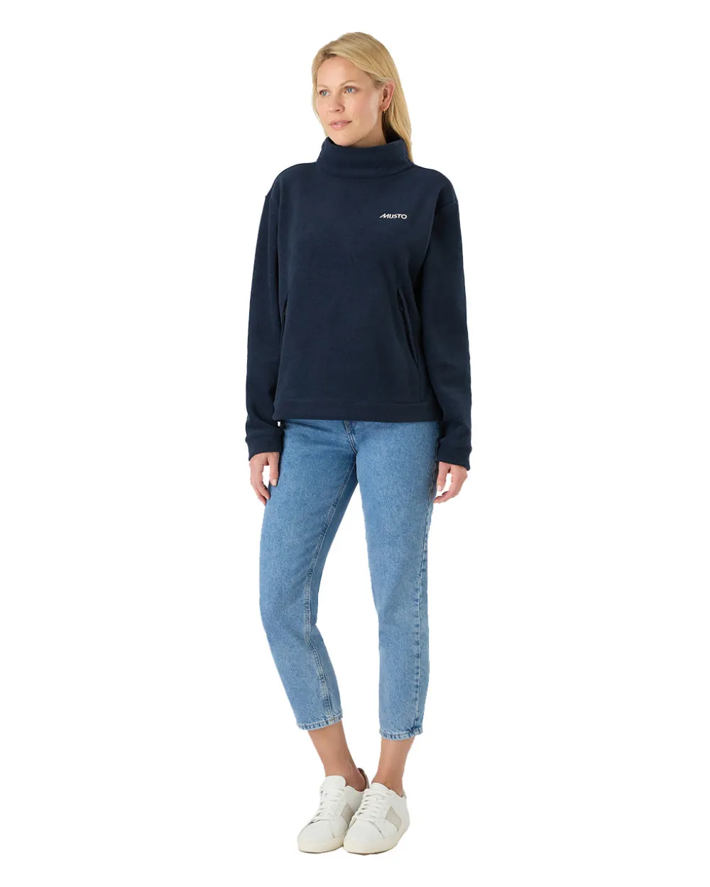 Clothing Musto Musto Womens Classic Fleece Pullover