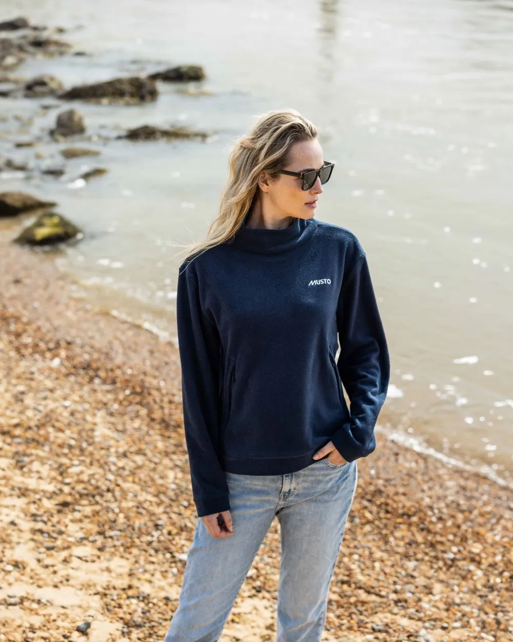 Clothing Musto Musto Womens Classic Fleece Pullover