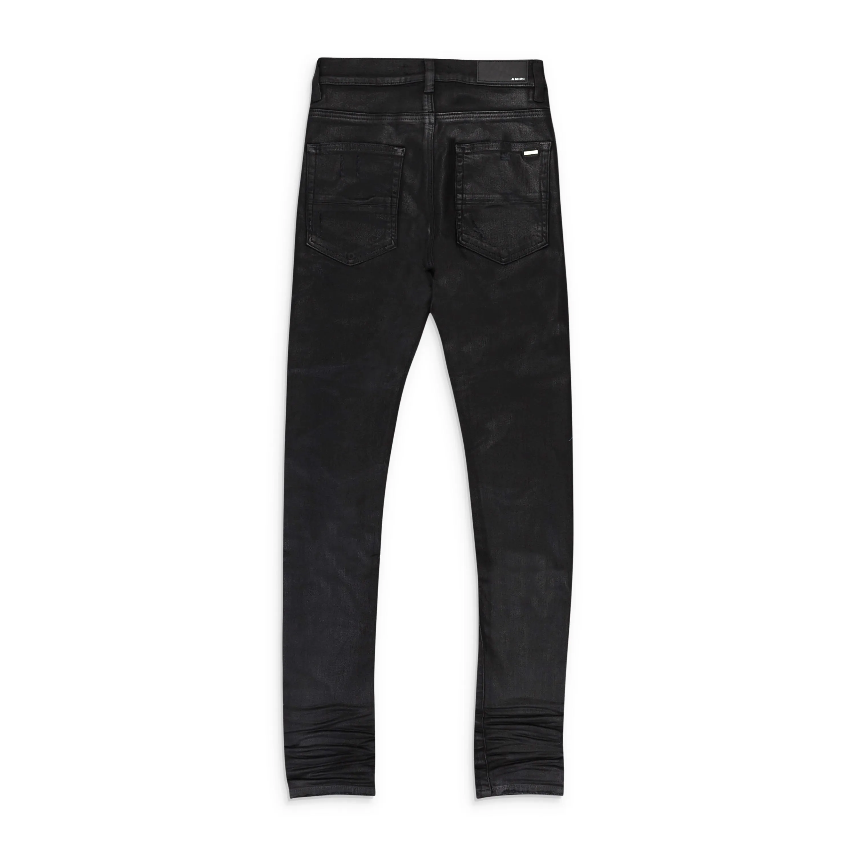COATED MX1 JEAN BLACK SKINNY JEANS
