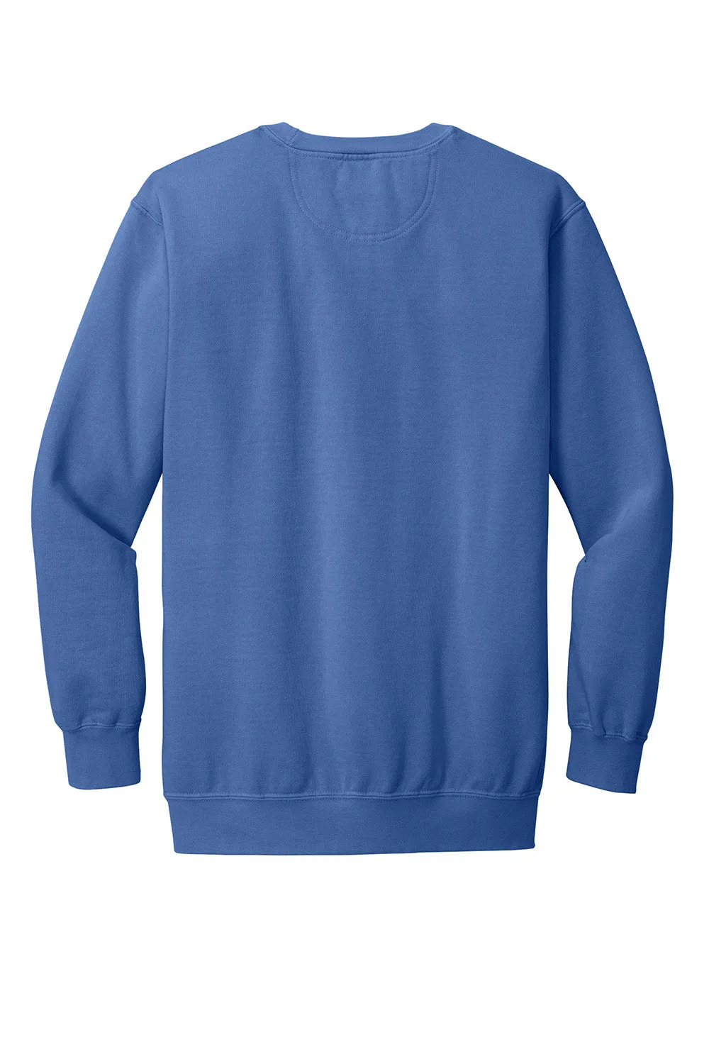Comfort Colors Mens Crewneck Sweatshirt - Flo Blue