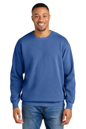 Comfort Colors Mens Crewneck Sweatshirt - Flo Blue