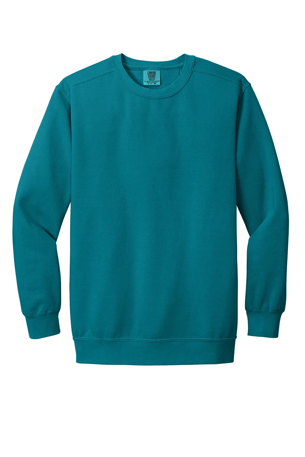 Comfort Colors Mens Crewneck Sweatshirt - Topaz Blue