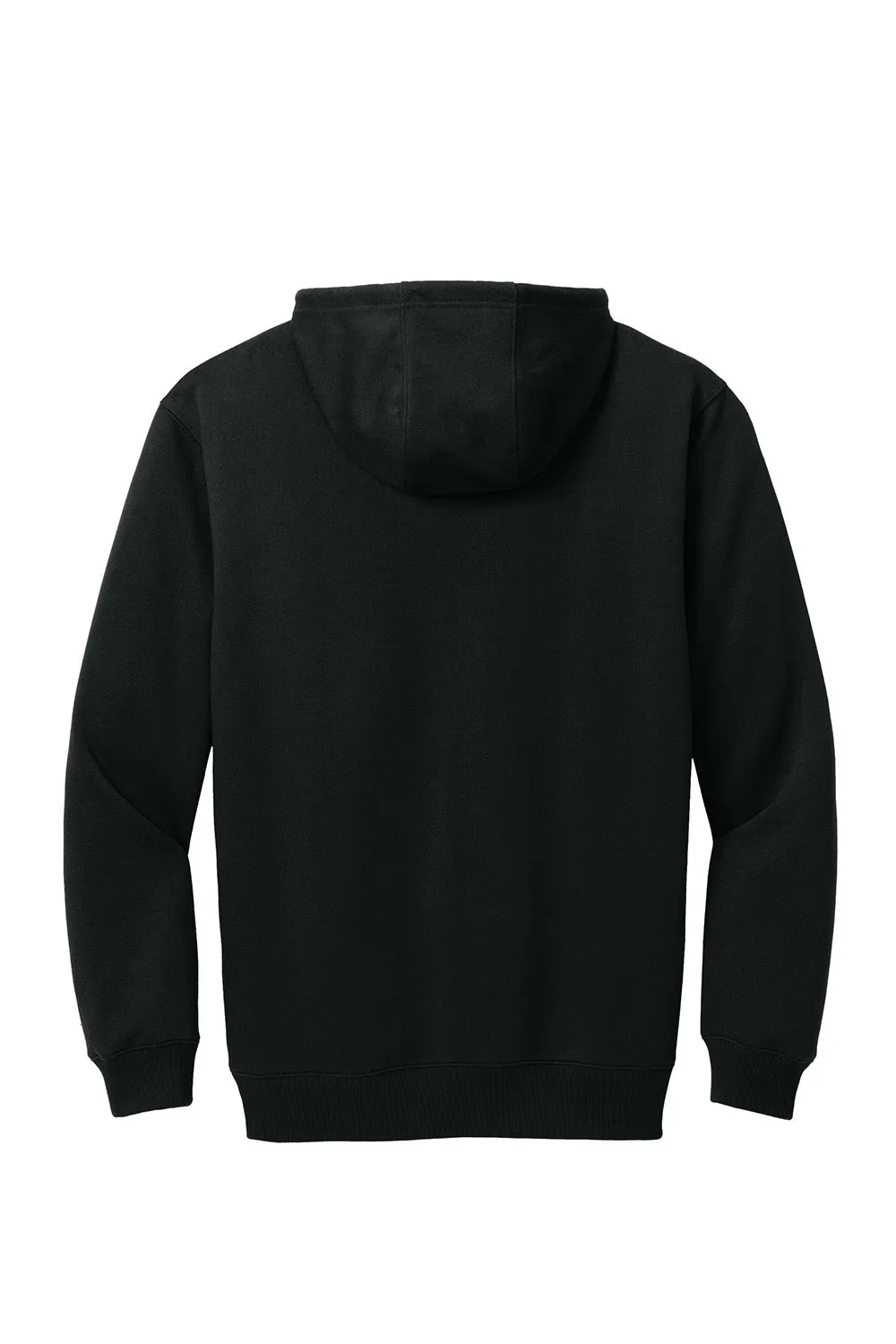 CornerStone Mens Tough Fleece Hooded Sweatshirt Hoodie w/ Pouch Pocket - Black