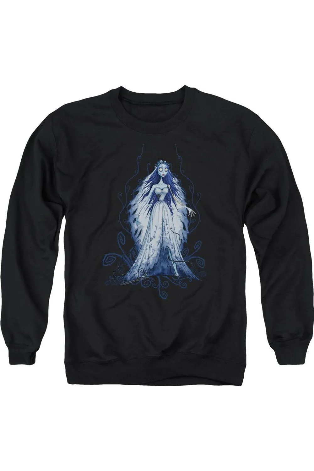 Corpse Bride Vines Adult Crewneck Sweatshirt