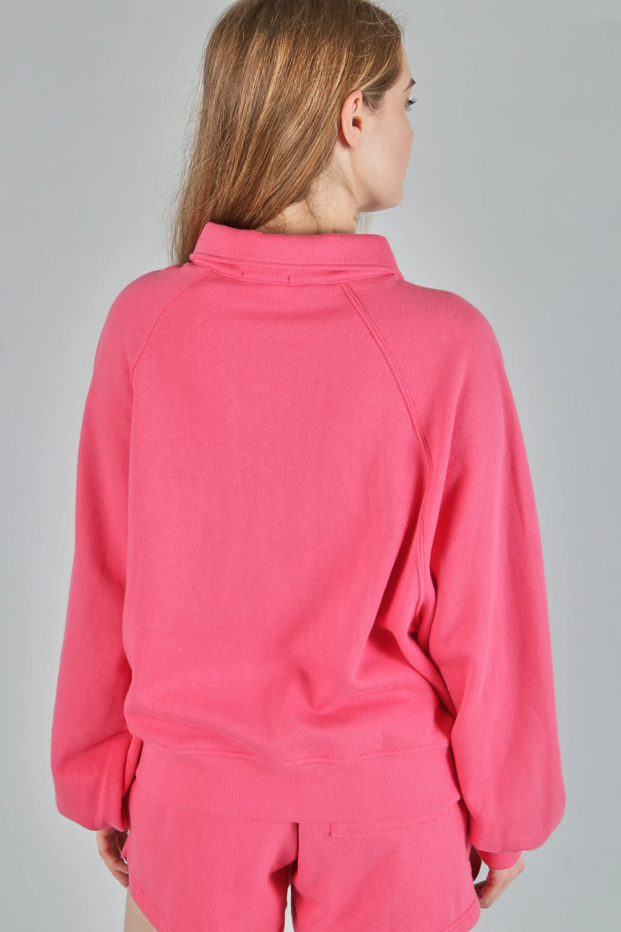 Couch Potato French Terry Snap Button Pullover - Final Sale