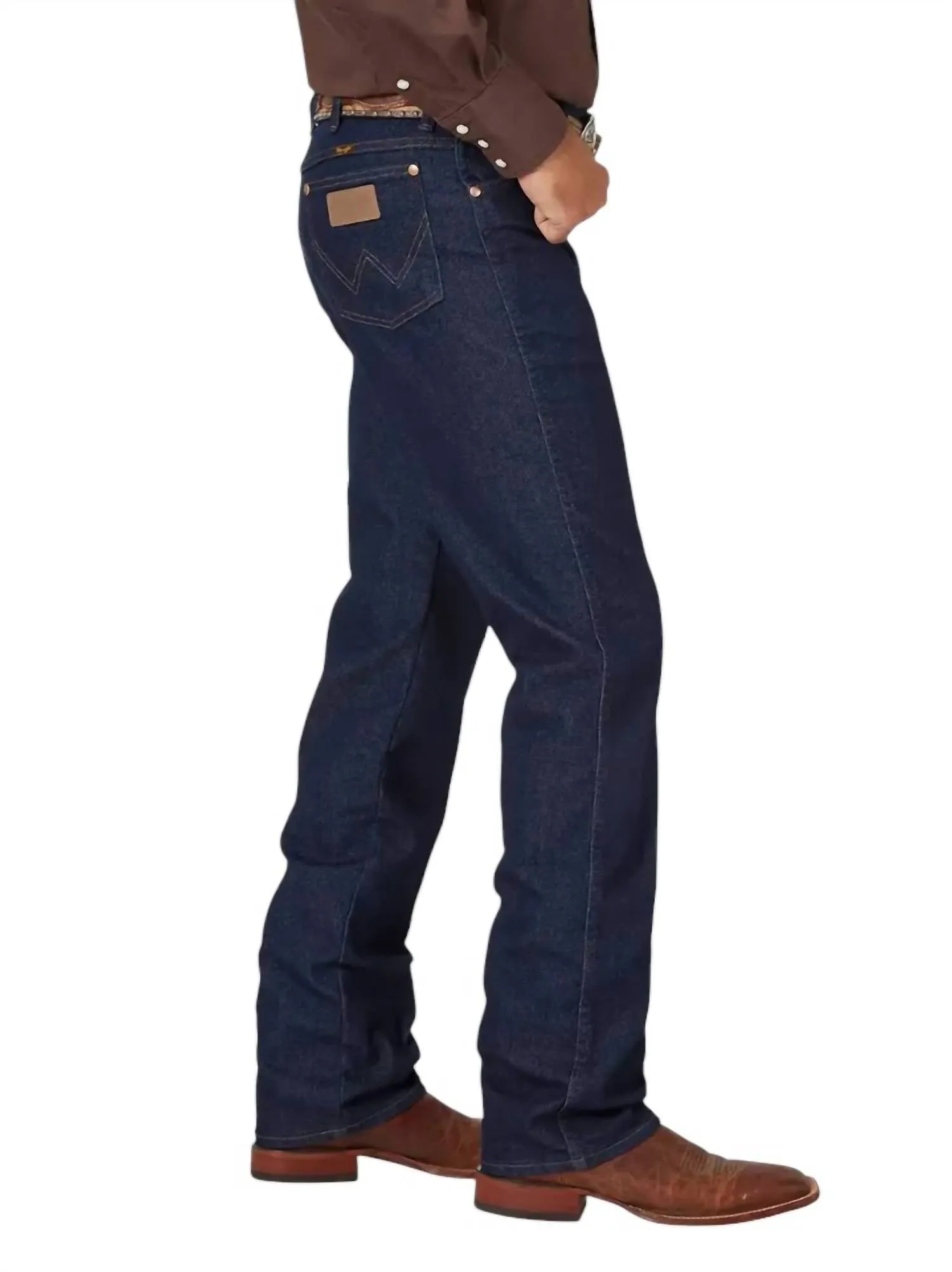 Cowboy Cut Slim Fit Jeans In Indigo Denim